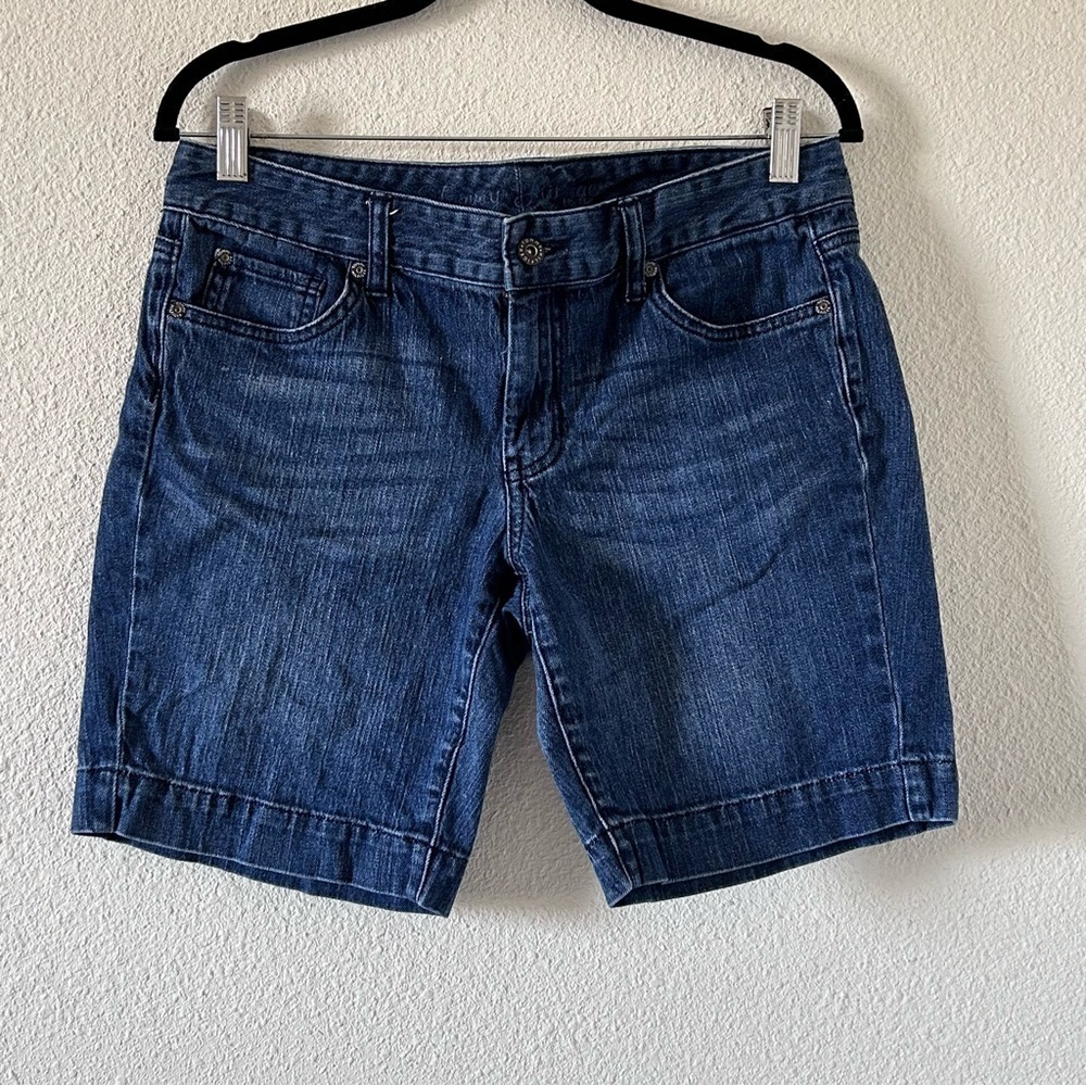 Tommy Hilfiger Dark Blue Denim Bermuda Shorts